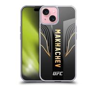 Head Case Designs sous Licence Officielle UFC Kit De Chasse Islam Makhachev Coque en Gel [Protection de Qualité Militaire] Compatible avec Apple iPhone 15 Et Compatible avec MagSafe