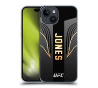 Head Case Designs sous Licence Officielle UFC Kit De Chasse Jon Jones Coque Dure pour l'arrière Compatible avec Apple iPhone 15