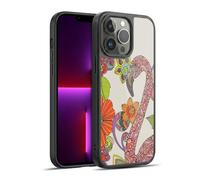 Head Case Designs sous Licence Officielle Valentina Énigme De Flamant Oiseaux Coque en Gel renforcée [Protection de Qualité Militaire] Compatible avec Apple iPhone 13 Pro Max