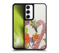 Head Case Designs sous Licence Officielle Valentina Énigme De Flamant Oiseaux Coque en Gel renforcée [Protection de Qualité Militaire] Compatible avec Samsung Galaxy A55 5G