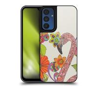 Head Case Designs sous Licence Officielle Valentina Énigme De Flamant Oiseaux Coque en Gel renforcée [Protection de Qualité Militaire] Compatible avec Samsung Galaxy A15