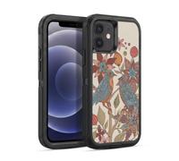 Head Case Designs sous Licence Officielle Valentina l'amour Oiseaux Étui Antichoc Ultra-Blindé Compatible avec Apple iPhone 12 / iPhone 12 Pro