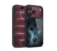 Head Case Designs sous Licence Officielle Vincent HIE Labrador Noir Chiens À Grosse Tête Coque en Gel renforcée [Protection de Qualité Militaire] Compatible avec Apple iPhone 18 Pro