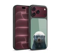 Head Case Designs sous Licence Officielle Vincent HIE Miel Badger Animaux Coque en Gel renforcée [Protection de Qualité Militaire] Compatible avec Apple iPhone 18 Pro Max
