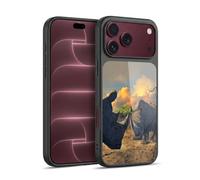 Head Case Designs sous Licence Officielle Vincent HIE Rhino Stand Off Art oque en Gel renforcée [Protection de Qualité Militaire] Compatible avec Apple iPhone 18 Pro Max