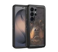Head Case Designs sous Licence Officielle Vincent HIE Rottweiler Chiens À Grosse Tête Étui Antichoc Ultra-Blindé Compatible avec Samsung Galaxy S26 Ultra