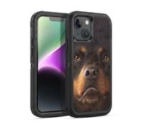Head Case Designs sous Licence Officielle Vincent HIE Rottweiler Chiens À Grosse Tête Étui Antichoc Ultra-Blindé Compatible avec Apple iPhone 14
