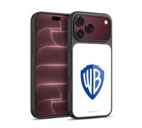 Head Case Designs sous Licence Officielle Warner Bros. Shield Blanc Logo Coque en Gel renforcée [Protection de Qualité Militaire] Compatible avec Apple iPhone 18 Pro Max
