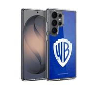 Head Case Designs sous Licence Officielle Warner Bros. Shield Effet Vieilli Logo Coque en Gel [Protection de Qualité Militaire] Compatible avec Samsung Galaxy S26 Ultra