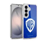 Head Case Designs sous Licence Officielle Warner Bros. Shield Effet Vieilli Logo Coque en Gel [Protection de Qualité Militaire] Compatible avec Samsung Galaxy S26