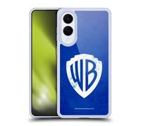 Head Case Designs sous Licence Officielle Warner Bros. Shield Effet Vieilli Logo Coque en Gel [Protection de Qualité Militaire] Compatible avec Samsung Galaxy S25 Edge