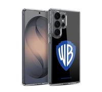 Head Case Designs sous Licence Officielle Warner Bros. Shield Plaine Logo Coque en Gel [Protection de Qualité Militaire] Compatible avec Samsung Galaxy S26 Ultra