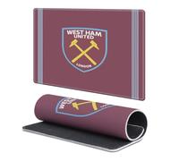 Head Case Designs sous Licence Officielle West Ham United FC Accueil Kit D'écusson 2025/26 9.84 x 11.81 x 0.12 inches (250 x 300 mm) - S Tapis De Souris pour Jeux Bureau PC Clavier
