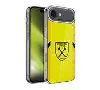 Head Case Designs sous Licence Officielle West Ham United FC Away Gardien De But Kit D'écusson 2023/24 Coque en Gel [Protection de Qualité Militaire] Compatible avec Apple iPhone 17 Air