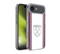 Head Case Designs sous Licence Officielle West Ham United FC Away Kit D'écusson 2023/24 Coque en Gel [Protection de Qualité Militaire] Compatible avec Apple iPhone 17 Air