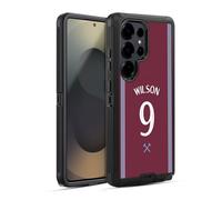 Head Case Designs sous Licence Officielle West Ham United FC Callum Wilson 2025/26 Joueurs Home Kit Étui Antichoc Ultra-Blindé Compatible avec Samsung Galaxy S25 Ultra