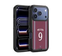Head Case Designs sous Licence Officielle West Ham United FC Callum Wilson 2025/26 Joueurs Home Kit Étui Antichoc Ultra-Blindé Compatible avec Apple iPhone 17 Pro