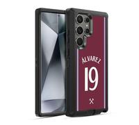 Head Case Designs sous Licence Officielle West Ham United FC Edson Álvarez 2024/25 Joueurs Home Kit Étui Antichoc Ultra-Blindé Compatible avec Samsung Galaxy S24 Ultra 5G