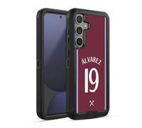 Head Case Designs sous Licence Officielle West Ham United FC Edson Álvarez 2024/25 Joueurs Home Kit Étui Antichoc Ultra-Blindé Compatible avec Samsung Galaxy S24 FE