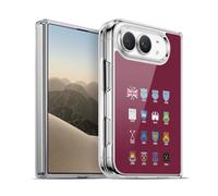 Head Case Designs sous Licence Officielle West Ham United FC Modèle 4 Histoire de la crête Coque en Gel [Protection de Qualité Militaire] Compatible avec Apple iPhone Duo Et Compatible avec MagSafe