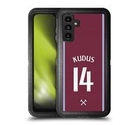 Head Case Designs sous Licence Officielle West Ham United FC Mohammed Kudus 2024/25 Joueurs Home Kit Étui Antichoc Ultra-Blindé Compatible avec Samsung Galaxy A13 5G (2021)