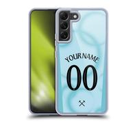 Head Case Designs sous Licence Officielle West Ham United FC Personnalisé Third 2026/27 Kit Blason Coque en Gel [Qualité Militaire] Compatible avec Samsung Galaxy S22+ 5G Et Compatible avec MagSafe