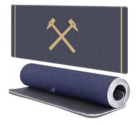 Head Case Designs sous Licence Officielle West Ham United FC Troisième Kit D'écusson 2025/26 37.4 x 15.75 x 0.16 inches (900 x 400 mm) - XL Tapis De Souris pour Jeux Bureau PC Clavier