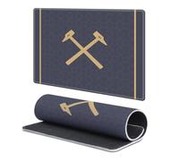 Head Case Designs sous Licence Officielle West Ham United FC Troisième Kit D'écusson 2025/26 9.84 x 11.81 x 0.12 inches (250 x 300 mm) - S Tapis De Souris pour Jeux Bureau PC Clavier