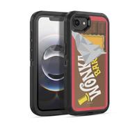Head Case Designs sous Licence Officielle Willy Wonka and The Chocolate Factory Bar de Bonbon Graphiques Étui Antichoc Ultra-Blindé Compatible avec Apple iPhone 16e / iPhone 17e