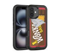 Head Case Designs sous Licence Officielle Willy Wonka and The Chocolate Factory Bar de Bonbon Graphiques Étui Antichoc Ultra-Blindé Compatible avec Apple iPhone 16