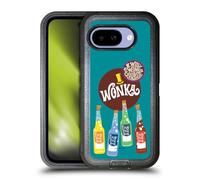 Head Case Designs sous Licence Officielle Willy Wonka and The Chocolate Factory Boisson Gazeuse Levante Graphiques Étui Antichoc Ultra-Blindé Compatible avec Google Pixel 9A