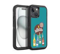 Head Case Designs sous Licence Officielle Willy Wonka and The Chocolate Factory Boisson Gazeuse Levante Graphiques Étui Antichoc Ultra-Blindé Compatible avec Apple iPhone 15