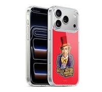 Head Case Designs sous Licence Officielle Willy Wonka and The Chocolate Factory Gene Wilder Graphiques Coque en Gel [Qualité Militaire] Compatible avec Apple iPhone 17 Pro Et Compatible avec MagSafe