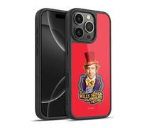 Head Case Designs sous Licence Officielle Willy Wonka and The Chocolate Factory Gene Wilder Graphiques Coque en Gel renforcée [Protection de Qualité Militaire] Compatible avec Apple iPhone 16 Pro