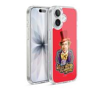 Head Case Designs sous Licence Officielle Willy Wonka and The Chocolate Factory Gene Wilder Graphiques Coque en Gel [Qualité Militaire] Compatible avec Apple iPhone 17 Et Compatible avec MagSafe