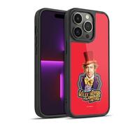 Head Case Designs sous Licence Officielle Willy Wonka and The Chocolate Factory Gene Wilder Graphiques Coque en Gel renforcée [Protection de Qualité Militaire] Compatible avec Apple iPhone 14 Pro