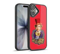 Head Case Designs sous Licence Officielle Willy Wonka and The Chocolate Factory Gene Wilder Graphiques Coque en Gel renforcée [Protection de Qualité Militaire] Compatible avec Apple iPhone 17