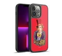 Head Case Designs sous Licence Officielle Willy Wonka and The Chocolate Factory Gene Wilder Graphiques Coque en Gel renforcée [Protection de Qualité Militaire] Compatible avec Apple iPhone 13 Pro Max