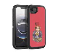 Head Case Designs sous Licence Officielle Willy Wonka and The Chocolate Factory Gene Wilder Graphiques Étui Antichoc Ultra-Blindé Compatible avec Apple iPhone 16e / iPhone 17e