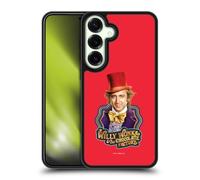Head Case Designs sous Licence Officielle Willy Wonka and The Chocolate Factory Gene Wilder Graphiques Coque en Gel renforcée [Protection de Qualité Militaire] Compatible avec Samsung Galaxy S25