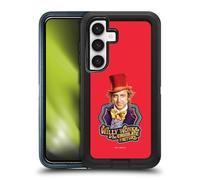Head Case Designs sous Licence Officielle Willy Wonka and The Chocolate Factory Gene Wilder Graphiques Étui Antichoc Ultra-Blindé Compatible avec Samsung Galaxy S24 5G