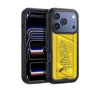 Head Case Designs sous Licence Officielle Willy Wonka and The Chocolate Factory Ticket d'or Graphiques Étui Antichoc Ultra-Blindé Compatible avec Apple iPhone 17 Pro
