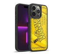Head Case Designs sous Licence Officielle Willy Wonka and The Chocolate Factory Ticket d'or Graphiques Coque en Gel renforcée [Protection de Qualité Militaire] Compatible avec Apple iPhone 14 Pro