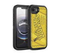 Head Case Designs sous Licence Officielle Willy Wonka and The Chocolate Factory Ticket d'or Graphiques Étui Antichoc Ultra-Blindé Compatible avec Apple iPhone 16e / iPhone 17e