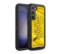 Head Case Designs sous Licence Officielle Willy Wonka and The Chocolate Factory Ticket d'or Graphiques Étui Antichoc Ultra-Blindé Compatible avec Samsung Galaxy S23+ 5G