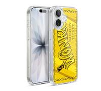 Head Case Designs sous Licence Officielle Willy Wonka and The Chocolate Factory Ticket d'or Graphiques Coque en Gel [Qualité Militaire] Compatible avec Apple iPhone 17 Et Compatible avec MagSafe