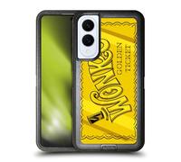 Head Case Designs sous Licence Officielle Willy Wonka and The Chocolate Factory Ticket d'or Graphiques Étui Antichoc Ultra-Blindé Compatible avec Samsung Galaxy S25 Edge