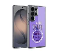 Head Case Designs sous Licence Officielle Willy Wonka and The Chocolate Factory Violet Beauregarde Graphiques Coque en Gel [Protection de Qualité Militaire] Compatible avec Samsung Galaxy S26 Ultra