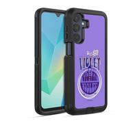 Head Case Designs sous Licence Officielle Willy Wonka and The Chocolate Factory Violet Beauregarde Graphiques Étui Antichoc Ultra-Blindé Compatible avec Samsung Galaxy A16 5G