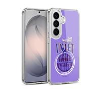 Head Case Designs sous Licence Officielle Willy Wonka and The Chocolate Factory Violet Beauregarde Graphiques Coque en Gel [Protection de Qualité Militaire] Compatible avec Samsung Galaxy S26 Plus